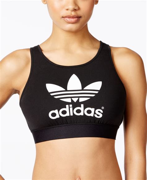 adidas crop tops cheap|adidas originals trefoil cropped top.